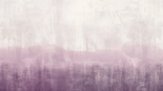 Purple gradient abstract wallpaper in a modern living room with white furniture and natural light
