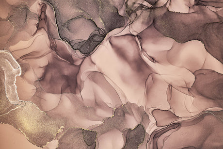 Rose gold watercolor abstract design file showing intricate pattern details