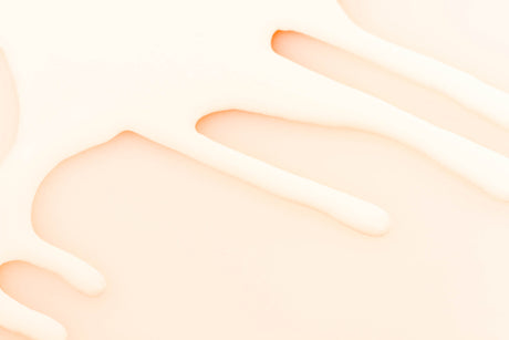 Abstract curved lines design file showing beige flowing pattern detail