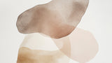 Soft beige watercolor abstract wallpaper design file showing flowing organic shapes and gentle earth tones