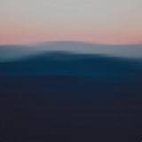 Abstract gradient hills design file showing detailed sunset color transitions and pattern