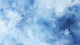 Design file of blue watercolor cloud pattern showing detailed brush strokes and color transitions
