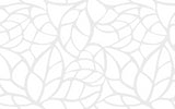 White abstract leaf pattern design file showing intricate geometric details and flowing curves