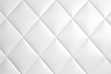 3D Mural Wallpaper | Modern White Diamond Pattern