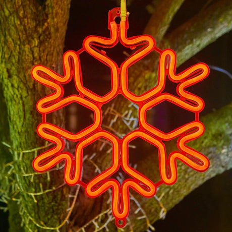 Snowflake LED String Lights  Outdoor Winter Holiday Decor - Product detail 11