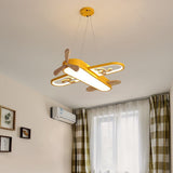 Kids Airplane Pendant Light  LED Aviation Ceiling Lamp - Detailed view
