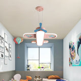 Kids Airplane Pendant Light  LED Aviation Ceiling Lamp - Product detail 9