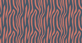 Terracotta zebra stripe design file showing the pattern's fluid movement and natural flow