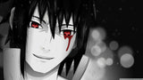 Design file of anime eyes pattern showing intricate red and black details