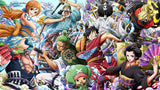 One Piece adventure scene design file showing vibrant colors and detailed character illustrations