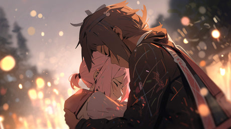 Anime hero design file showing detailed artwork and rich copper tones
