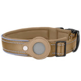 Smart Pet Tracking Collar  Adjustable AirTag Compatible Design - Detailed view