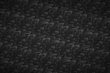 Art Deco black floral pattern design file showing intricate details and botanical motifs