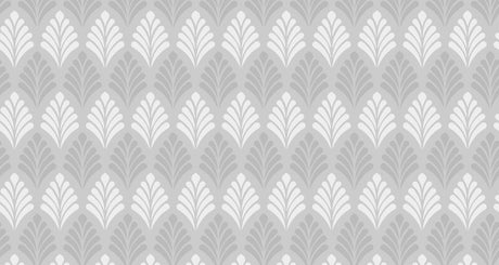 Grey Art Deco fan pattern wallpaper design file showing repeating geometric motif