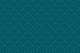 Teal art deco geometric arch pattern design file showing intricate details