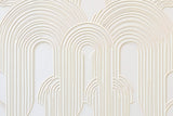White curved arches design file showing the precise geometric pattern and clean lines