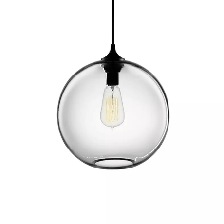 Modern Glass Pendant Light  Colored Globe Shade Collection - Product detail 8