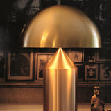 Modern Table Lamp  Brushed Gold Dome Design - Product detail 8
