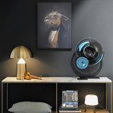 Modern Table Lamp  Brushed Gold Dome Design - Product detail 11