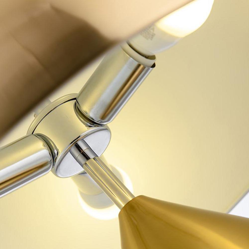 Modern Table Lamp  Brushed Gold Dome Design - Product detail 7