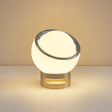 Modern Table Lamp  Opal Glass Bauhaus Design - Detailed view