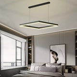 Modern LED Chandelier  Dual Square Frame Design - Product detail 6