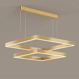 Modern LED Chandelier  Dual Square Frame Design - Product detail 13
