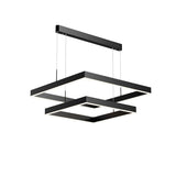 Modern LED Chandelier  Dual Square Frame Design - Product detail 16