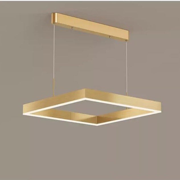 Modern LED Chandelier  Dual Square Frame Design - Product detail 11