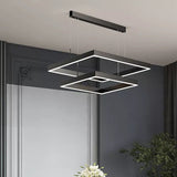 Modern LED Chandelier  Dual Square Frame Design - Product detail 5