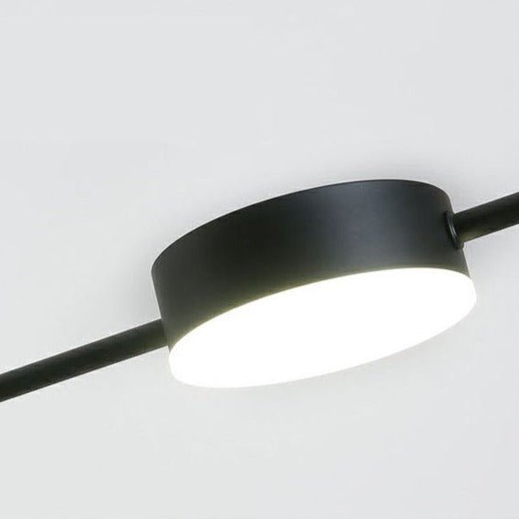 Modern LED Linear Pendant  Brass Finish Adjustable Lighting - Product detail 11