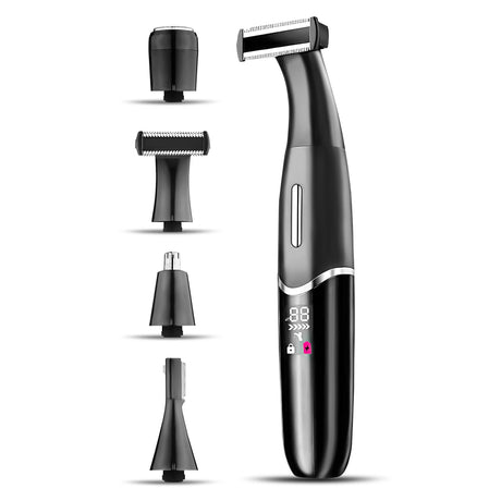 Electric Body Trimmer  4-in-1 Precision Grooming Kit - Product showcase