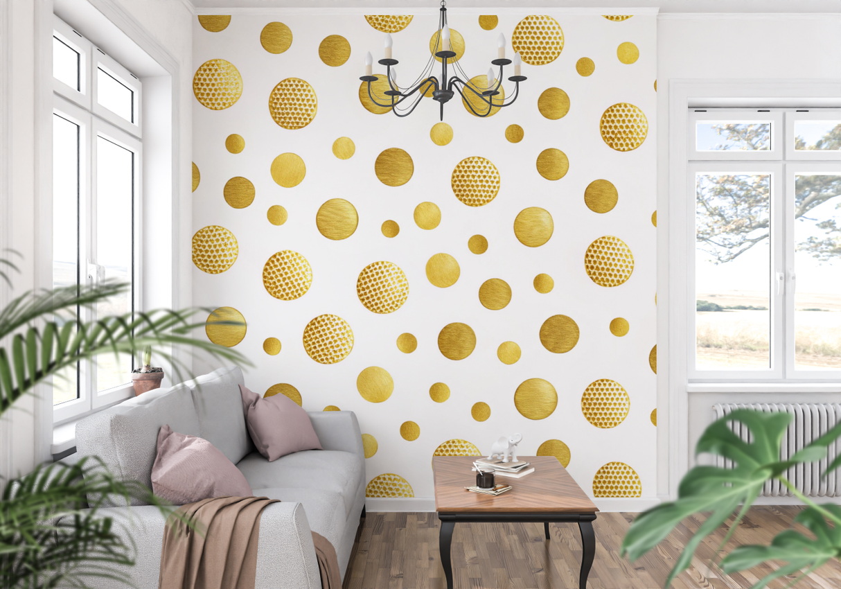Industrial Mural Wallpaper | Steampunk Gears and Metal Design