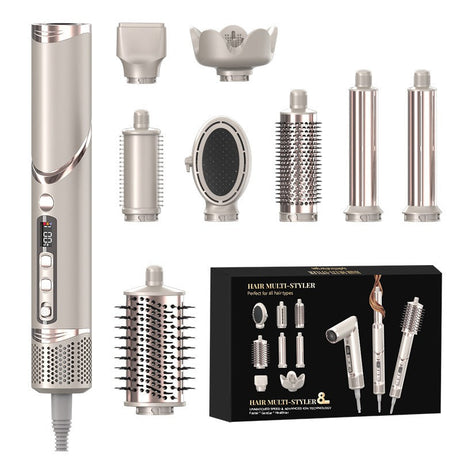 Professional Hair Styling Set  8-in-1 Hot Air Brush System - Product showcase