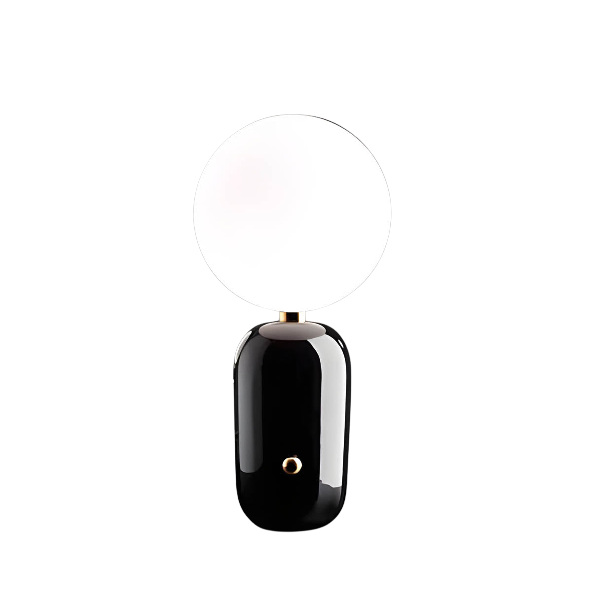 Modern Table Lamp  Metallic Base with Globe Shade - Product detail 12