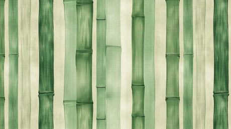Bamboo forest wallpaper creating a zen atmosphere in a modern living room with natural light
