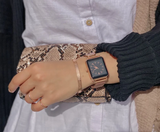 Arabic Script Bangle Bracelet  Engraved Stainless Steel Design - Product detail 4