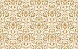 Design file showing intricate gold baroque pattern on white background