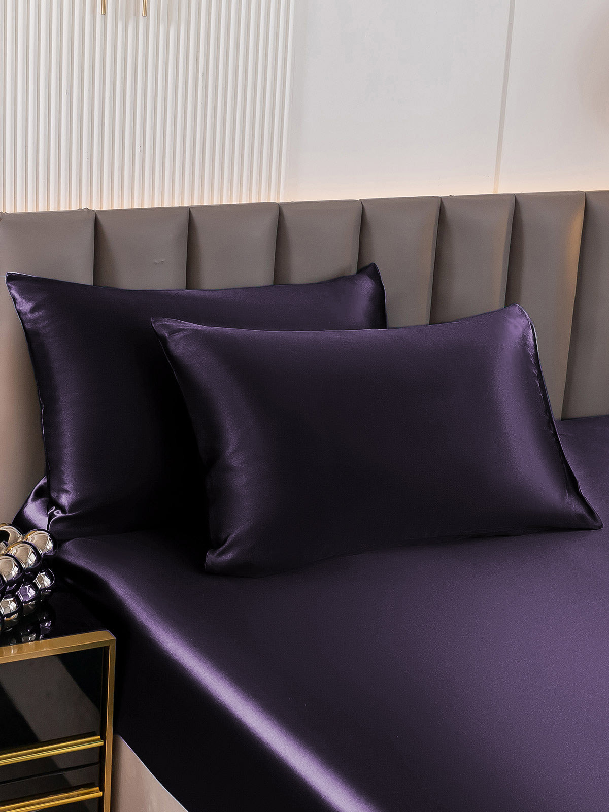 Mulberry Silk Pillowcases  30 Momme Premium Bedding Set - Product detail 12