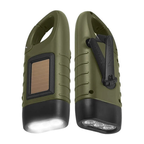 Solar Emergency Flashlight  Dual-Charge LED with Hand Crank - Product detail 5