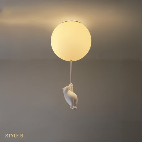 Kids Balloon Bear Ceiling Light  Floating Animals Design - Product detail 7