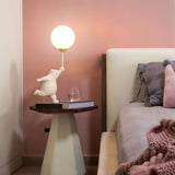 Kids Room Table Lamp  Playful Pink Bear Design - Product detail 9