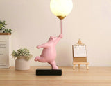 Kids Room Table Lamp  Playful Pink Bear Design - Product detail 14
