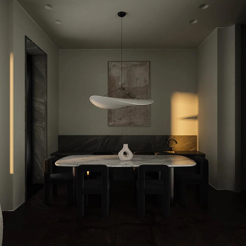 Modern LED Pendant Light  Sculptural Wave Design - Product detail 6