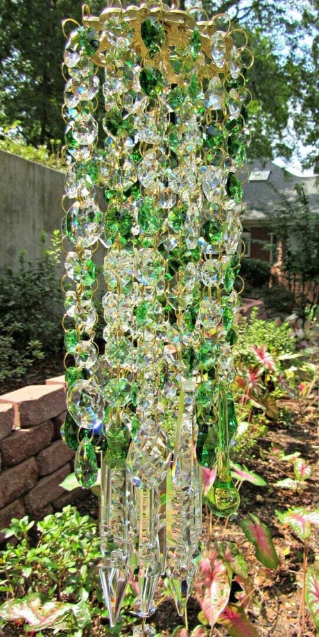 Crystal Garden Wind Chime  Rainbow Prism Suncatcher Design - Product detail 8
