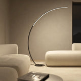 Modern LED Arc Floor Lamp  Minimalist Design with Smart Controls - Product detail 5