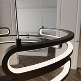 Modern LED Pendant Light  Circular Gold Metal Design - Product detail 11