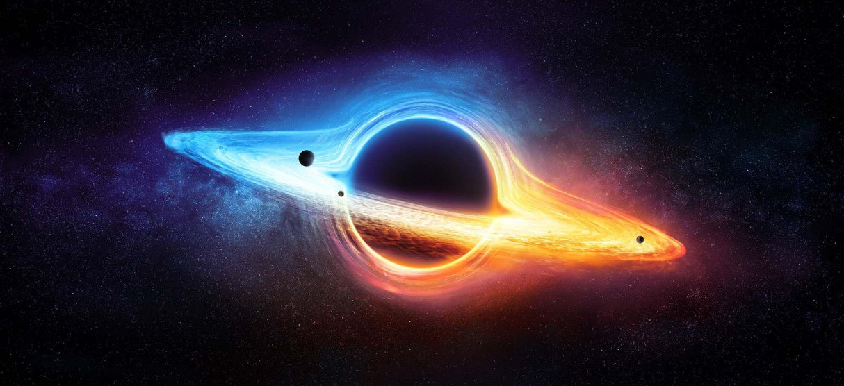 Space Mural Wallpaper | Black Hole Galaxy Design