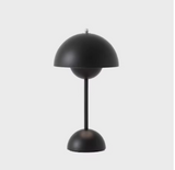 Lampe de table dôme moderne | Finition métal