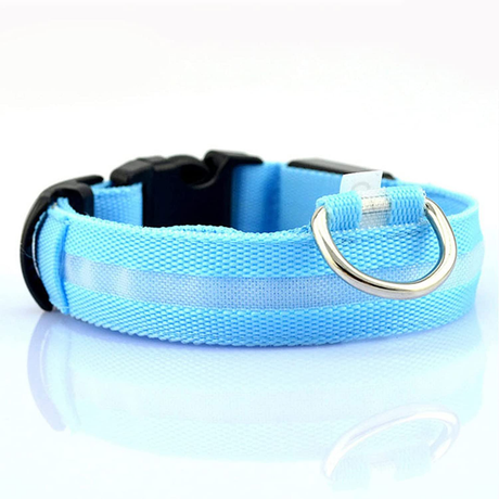 LED Pet Safety Collar  Rechargeable Night Visibility Design - Product showcase